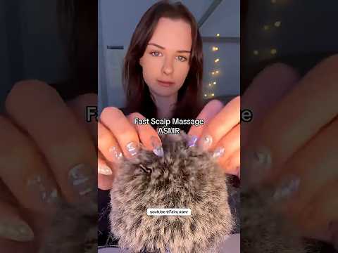 sleep in 1 second (real) #asmr #fluffymic #scalpmassage #relax