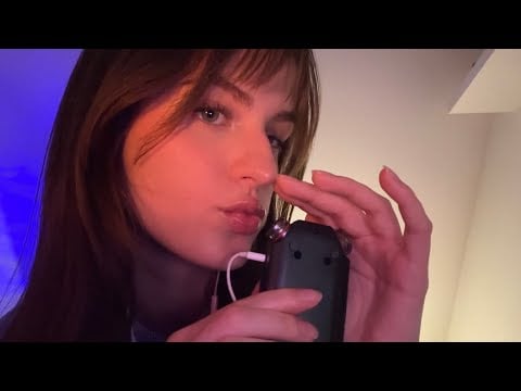 ASMR - bisous & inaudible avec le tascam 👄 (frissons garantis)