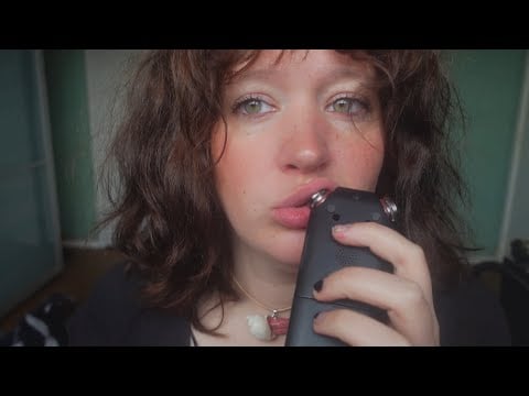 ASMR intense tascam biting and mouth sounds (no talking)