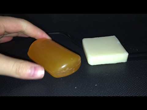 [ASMR] soap cutting  (EPIC FAIL)
