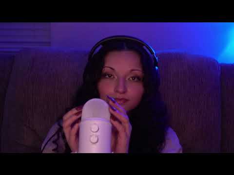 Blue Yeti Mic Scratching with Reverb Asmr