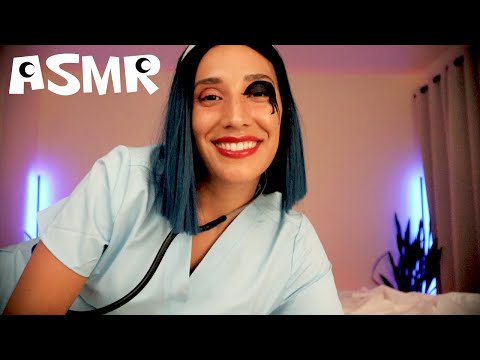 ASMR Artificial Intelligence Nurse Checkup | Deep Tissue Massage | Part 1