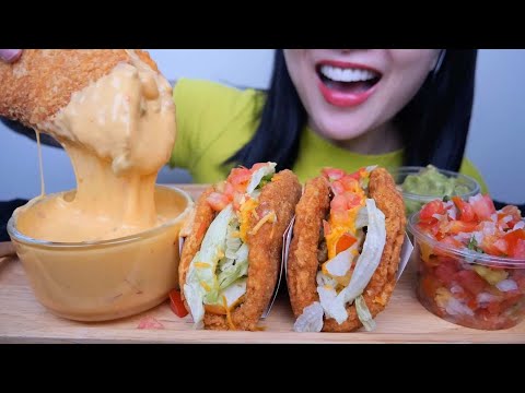 NAKED CHICKEN + CHEESE SAUCE (ASMR EATING SOUNDS) NO TALKING | SAS-ASMR