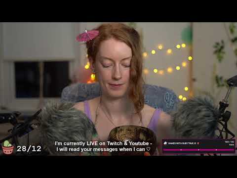 LIVE ASMR - IT'S WARM HEREEE 🔥 Chats🪻🐌 Say Hello!