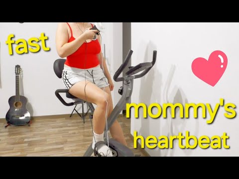 ASMR fast mommy's heartbeat