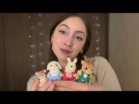 АСМР🥨ОБЗОР МОЕЙ КОЛЛЕКЦИИ Sylvanian families НЕЖНЫМ ШЁПОТОМ🥨ASMR russian whisper 