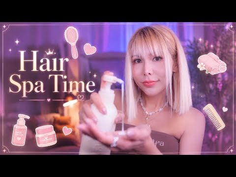 ASMR Hair Spa🪮Roleplay❤️