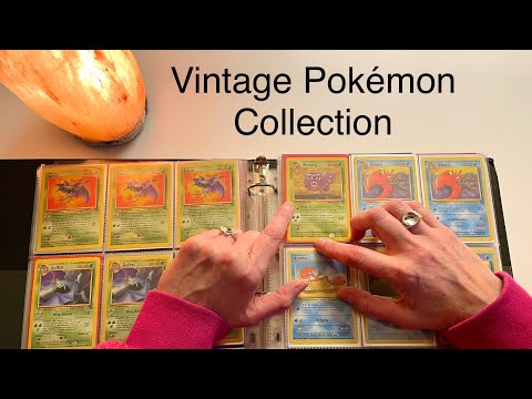 Looking at My Son’s Vintage Pokémon Card Collection ~ Soft Spoken Unintentional ASMR