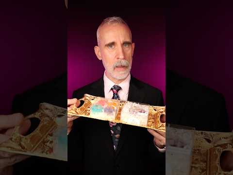 Rich guy tries crunchy crystal candy from Crystal’s Gems #asmrcandies #candy