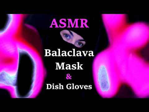 ASMR [ Balaclava Mask ] | Latex Dish Gloves | Fast Typing | Layered Sounds | No Talking
