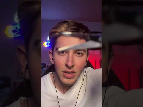 Haircut ASMR Roleplay #asmr #roleplay #barber #haircut #shorts