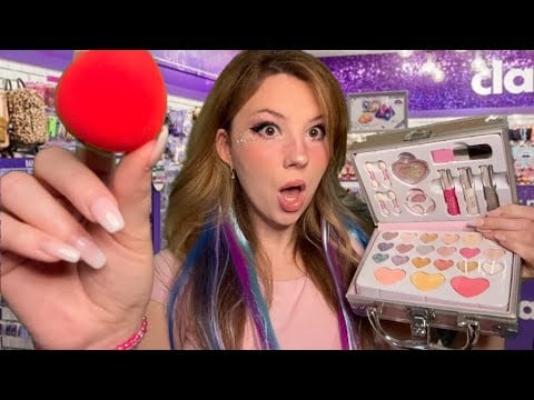 ASMR Claire’s Girl🍬 Gives You A Sparkly Makeover💄 (2000s vibes)✨