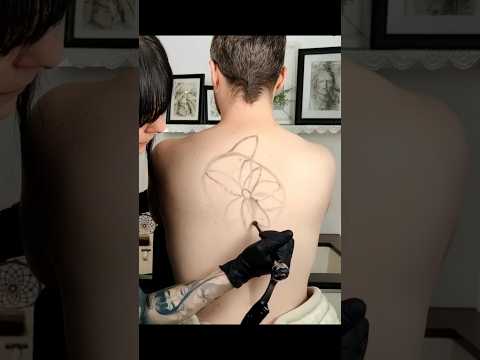 Unique tattoo technique