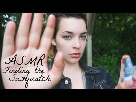 ASMR Let's Find a Sasquatch! Sun cream, Repellent, Bird song [Binaural]