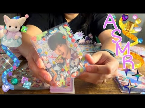 ASMR Photocard Deco Consultation | K-pop Custom Toploader Deco Ideas & Stickers 