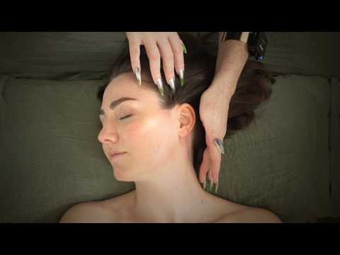 Brain-Melting Touch ASMR 🫠✨ Real Person Gentle Face, Ear & Collarbone Tracing  @ASMRwithCharlette 