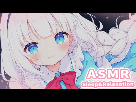 ASMR for Deep Sleep 💙 (Ear Blowing, Ear Cleaning, Breathing)