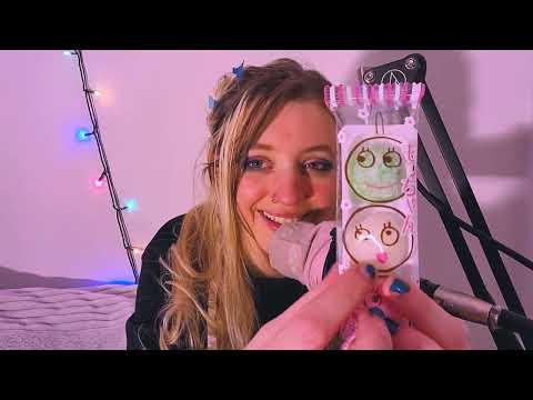 ASMR Christmas Candy HAUL + Sampling