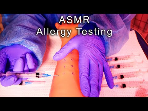 ASMR Hospital Allergy Testing | Medical Role Play