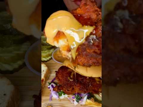 Would you eat THIS? 😳 #asmr #food #chicken