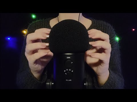 ASMR - Slow Microphone Scratching (With Windscreen) [No Talking]