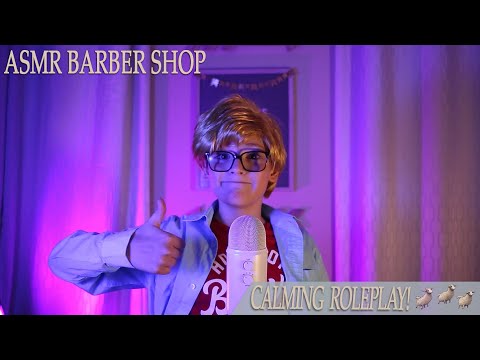 Calming ASMR Barber Shop Roleplay