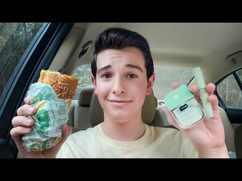 ASMR Pick Me Guy Takes You to Lunch in His Car
