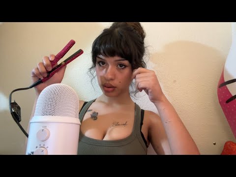 ASMR toxic bff does your hair