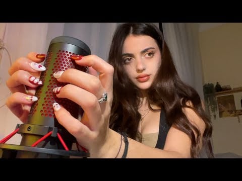 ASMR | MIC SCRATCHING 🎙️| te derrito el cerebro 🧠💆🏻‍♀️