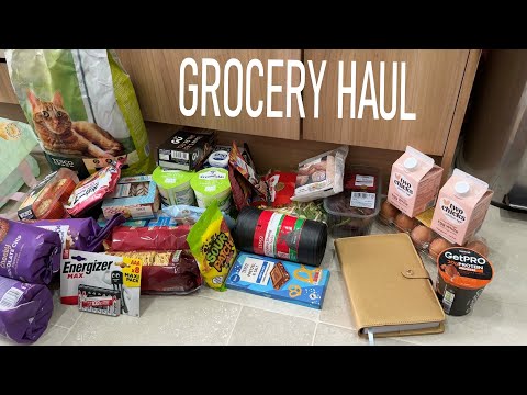 ASMR Eating Rice Cakes & Grocery Haul