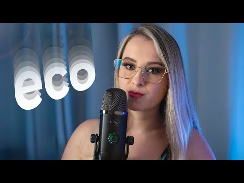 ASMR | SONS DE BOCA COM ECO ALTAMENTE ARREPIANTES ♡ | Mouth Sounds | Blue Yeti | Para dormir rápido