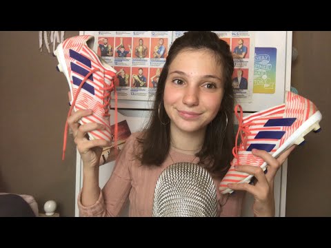 {ASMR FR} Mes affaires de football ⚽️