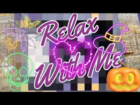 ASMR Visual & Sound Triggers:  Catching Sandy Claws Sticker Puzzle #703
