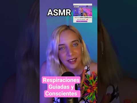 ASMR MEDITACIÓN Y RESPIRACIÓN GUIADA #asmr #asmrespañol #asmrmeditación
