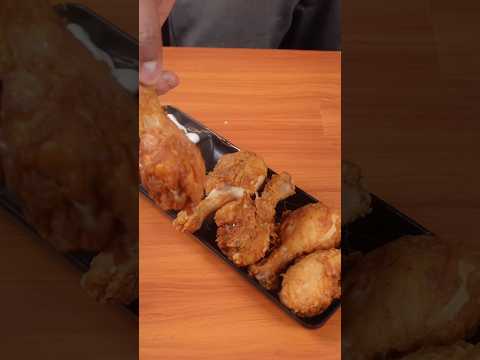 🍗 ASMR Crispy Chicken Fry 🔥 | Ultimate Crunch Sounds 🤤 #shorts #short