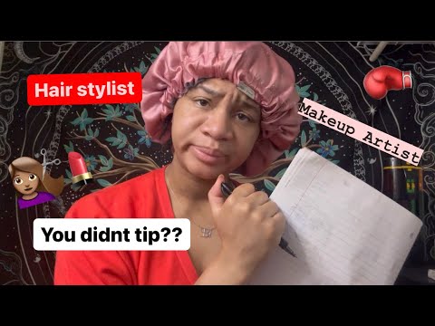 ASMR - Makeup & Hair But You Didnt Pay (Niecey)