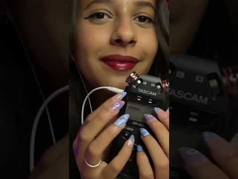 ASMR no meu mic preferido (TASCAM) #asmr #viralvideos #shorts