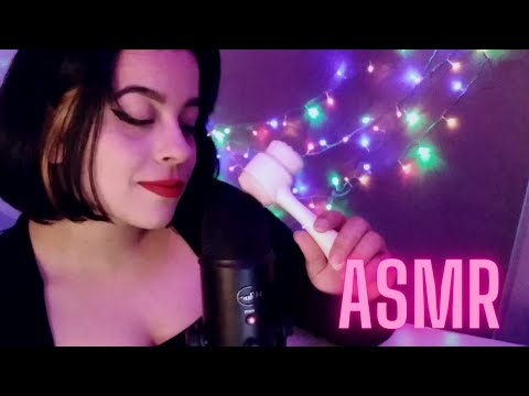 ASMR COM A ESCOVINHA PODEROSA QUE VAI TE FAZER DORMIR EM 20 MINUTOS |💤 + MOUTH SOUNDS