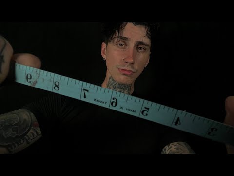 ASMR Measuring You Up Close