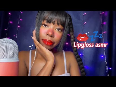 ASMR| Lipgloss application💋 *lip & mouth sounds*🫦