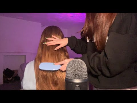 ASMR | Hair Play - Scalp Massage and Hair Brushing 💆🏻‍♀️🪮