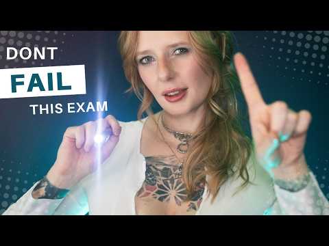 asmr Bratty Nurse Does Your Cranial Nerve Test