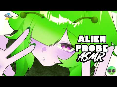 【ASMR】Alien Probes Your Hooman Ears 👽🛸