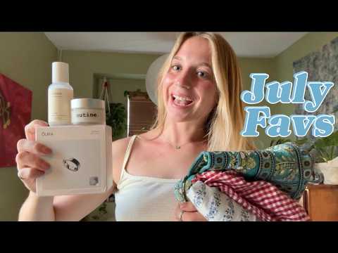 July Favs: Oura Ring, Skincare, etc.(ASMR) 💗✨