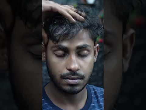 Experience Ancient Head Massage ASMR: Melt Away Tension & Drift to Sleep #shorts