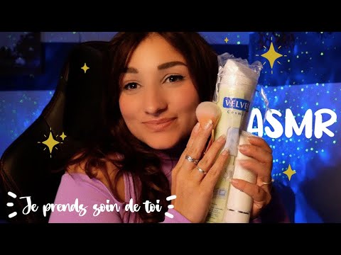 ASMR FRANCAIS : RP JE PRENDS SOIN DE TOI 😴