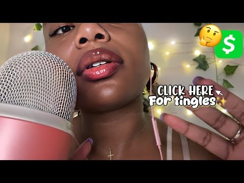 ASMR if you don’t feel a DROP of tingles I owe you $100 on CASHAPP…💰