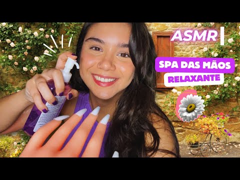 ASMR: SPA DAS MÃOS COMPLETAMENTE RELAXANTE 💆🏻‍♀️