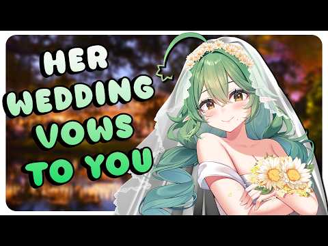 Sneaking Away From your Wedding, for a Quiet Moment With Your Bride [F4A] [L-Bombs] [Comfort]
