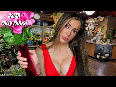 ASMR Flirty Florist Helps You 🥰🌹 soft spoken